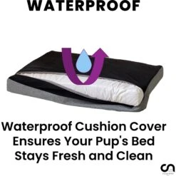 Club Nine Pets Metro Orthopedic Cat & Dog Bed -Blue Buffalos Shop 301290 PT5. AC SS1800 V1695658919