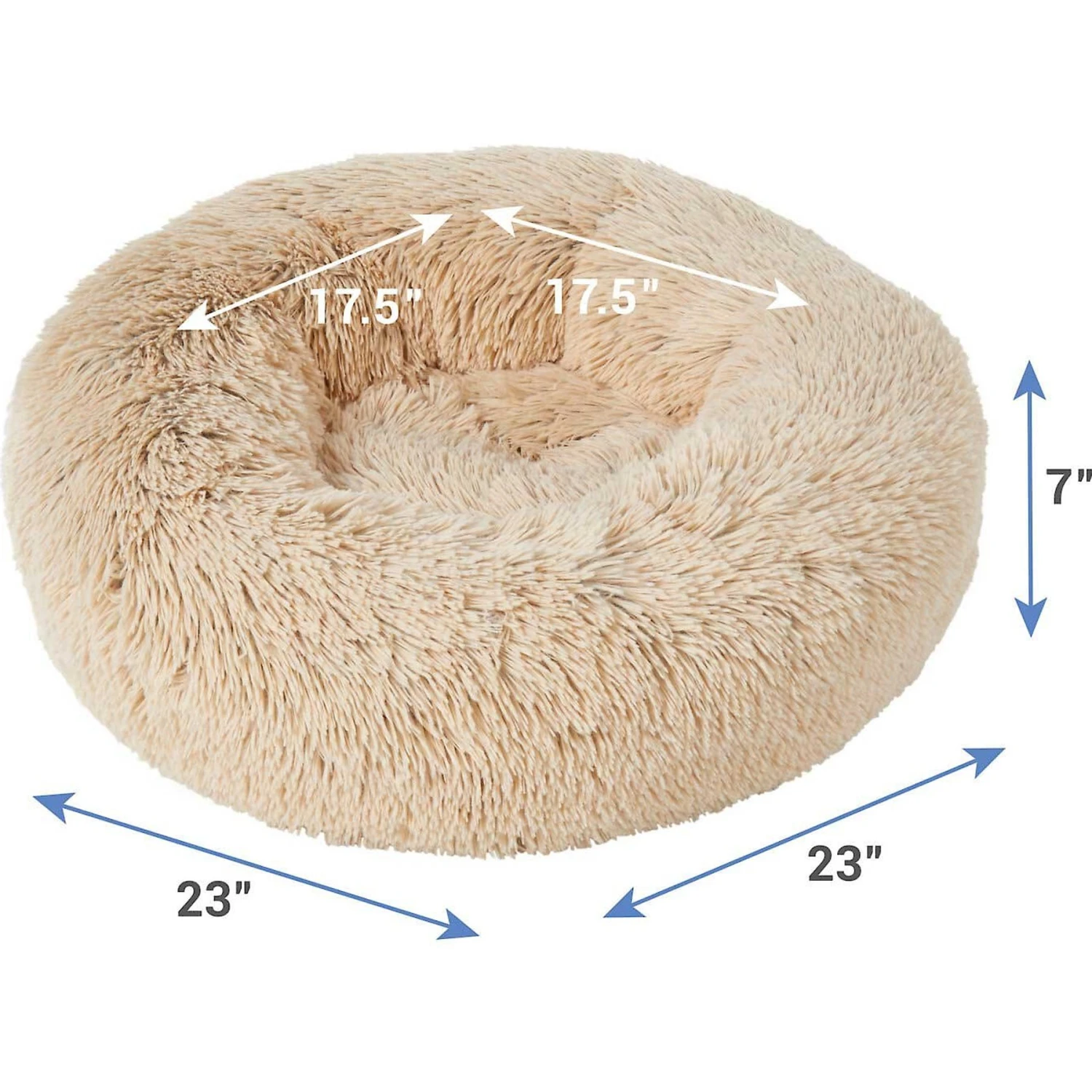 Frisco Eyelash Cat & Dog Bolster Bed & Frisco Eyelash Cat & Dog Bolster Bed 5 Frisco Eyelash Cat & Dog Bolster Bed & Frisco Eyelash Cat & Dog Bolster Bed - Image 3