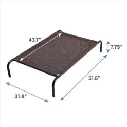 Frisco Replacement Cover For Steel-Framed Elevated Dog Bed & Frisco Steel-Framed Elevated Dog Bed -Blue Buffalos Shop 303624 PT4. AC SS1800 V1623079661