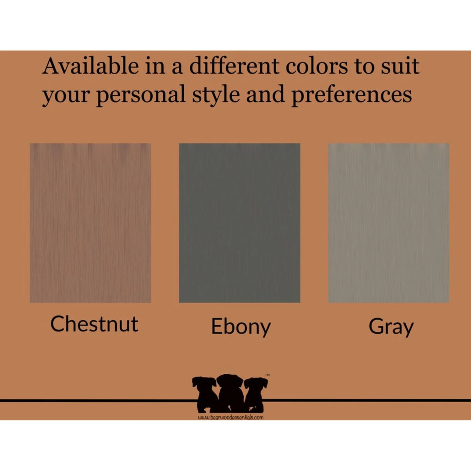 Bearwood Essentials Farmhouse 3-Bowl Elevated Dog Feeder 11 Bearwood Essentials Farmhouse 3-Bowl Elevated Dog Feeder - Image 9
