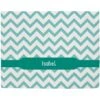 Frisco Personalized Subtle Chevron Sherpa Cat & Dog Blanket, 30" X 40" -Blue Buffalos Shop 303836 MAIN. AC SS1800 V1637610324