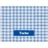 Frisco Personalized Gingham Plaid Soft Fleece Cat & Dog Blanket, 30" X 40" -Blue Buffalos Shop 304001 MAIN. AC SS1800 V1637608909