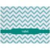 Frisco Personalized Subtle Chevron Soft Fleece Cat & Dog Blanket, 30" X 40" -Blue Buffalos Shop 304003 MAIN. AC SS1800 V1637608894