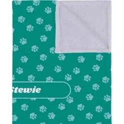 Frisco Personalized Paws Soft Fleece Cat & Dog Blanket, 30" X 40" -Blue Buffalos Shop 304007 PT2. AC SS1800 V1637608937