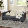 Enchanted Home Pet Chaz Sofa Cat & Dog Bed With Removable Cover -Blue Buffalos Shop 305363 MAIN. AC SS1800 V1623249802