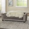 Enchanted Home Pet Luna Sofa Cat & Dog Bed With Removable Cover