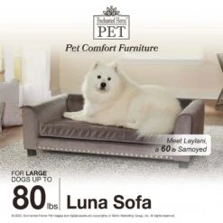 Enchanted Home Pet Luna Sofa Cat & Dog Bed With Removable Cover 15 Enchanted Home Pet Luna Sofa Cat & Dog Bed With Removable Cover -Blue Buffalos Shop 305365 PT4. AC SS1800 V1623249827