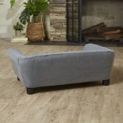 Enchanted Home Pet Charley Sofa Cat & Dog Bed With Removable Cover -Blue Buffalos Shop 305367 PT3. AC SS1800 V1623249781