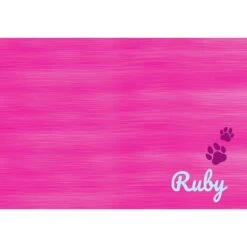 Frisco Personalized Heathered Dog & Cat Placemat -Blue Buffalos Shop 306758 PT2. AC SS1800 V1636048547