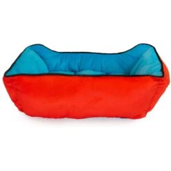 Buckle-Down Captain America Bolster Dog Bed -Blue Buffalos Shop 306920 PT2. AC SS1800 V1626990132