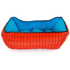 Buckle-Down Spider-Man Bolster Dog Bed -Blue Buffalos Shop 306922 PT2. AC SS1800 V1626995200
