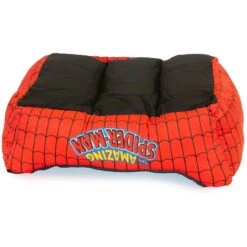 Buckle-Down Spider-Man Bolster Dog Bed -Blue Buffalos Shop 306922 PT3. AC SS1800 V1626990988