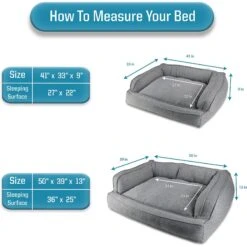 Canine Creations Orthopedic Sofa Dog Bed -Blue Buffalos Shop 311025 PT3. AC SS1800 V1635882730