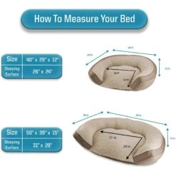 Canine Creations Step In Orthopedic Bolster Dog Bed -Blue Buffalos Shop 311031 PT3. AC SS1800 V1635881582