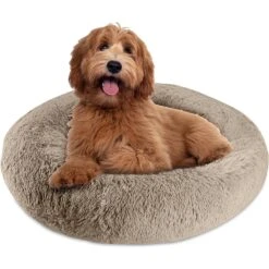 Canine Creations Donut Orthopedic Bolster Dog Bed -Blue Buffalos Shop 311041 PT2. AC SS1800 V1638316977