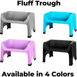 Fluff Trough Elevated Dog & Cat Feeder -Blue Buffalos Shop 311080 PT5. AC SS1800 V1625872935