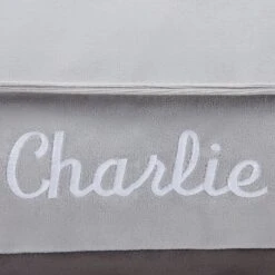 Frisco Personalized Silver Bolstered Bed With Silver Check Bolster 8 Frisco Personalized Silver Bolstered Bed With Silver Check Bolster -Blue Buffalos Shop 311770 PT3. AC SS1800 V1630593995