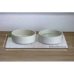 904 Custom Personalized Woodgrain Dog & Cat Placemat -Blue Buffalos Shop 314053 PT2. AC SS1800 V1637022402