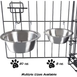 Pet Adobe Hanging Dog Bowl Set -Blue Buffalos Shop 315037 PT4. AC SS1800 V1626386224