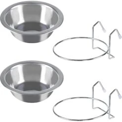 Pet Adobe Hanging Dog Bowl Set -Blue Buffalos Shop 315037 PT6. AC SS1800 V1626391321