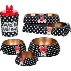 Disney Minnie Mouse Peek-A-Boo Melamine Dog & Cat Treat Jar -Blue Buffalos Shop 315289 PT8. AC SS1800 V1647288877