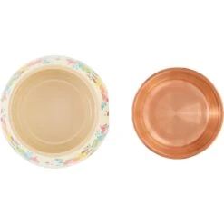 Disney Minnie Mouse Summer Bamboo Melamine Stainless Steel Dog & Cat Bowl -Blue Buffalos Shop 315339 PT4. AC SS1800 V1646327584