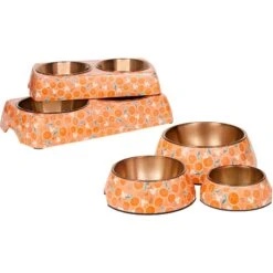 Disney Mickey Mouse Orange Bamboo Melamine Stainless Steel Dog & Cat Bowl -Blue Buffalos Shop 315346 PT8. AC SS1800 V1647288750