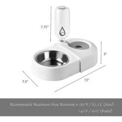 Hanamya Dog & Cat Automatic Waterer & Stainless Steel Bowl 11 Hanamya Dog & Cat Automatic Waterer & Stainless Steel Bowl -Blue Buffalos Shop 316038 PT2. AC SS1800 V1627677141