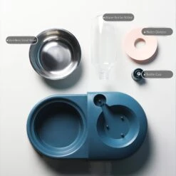 Hanamya Dog & Cat Automatic Waterer & Stainless Steel Bowl 12 Hanamya Dog & Cat Automatic Waterer & Stainless Steel Bowl -Blue Buffalos Shop 316038 PT3. AC SS1800 V1627680203
