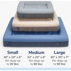 Casper Bolster Dog Bed -Blue Buffalos Shop 316201 PT4. AC SS1800 V1651786335