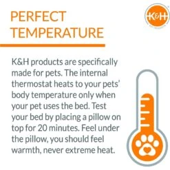 K&H Pet Products Mother’s Heartbeat Heated Bolster Puppy Bed 17 K&H Pet Products Mother’s Heartbeat Heated Bolster Puppy Bed -Blue Buffalos Shop 316709 PT6. AC SS1800 V1637622822