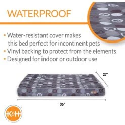 K&H Pet Products Superior Orthopedic Indoor/Outdoor Dog Bed 12 K&H Pet Products Superior Orthopedic Indoor/Outdoor Dog Bed -Blue Buffalos Shop 316713 PT1. AC SS1800 V1627421182