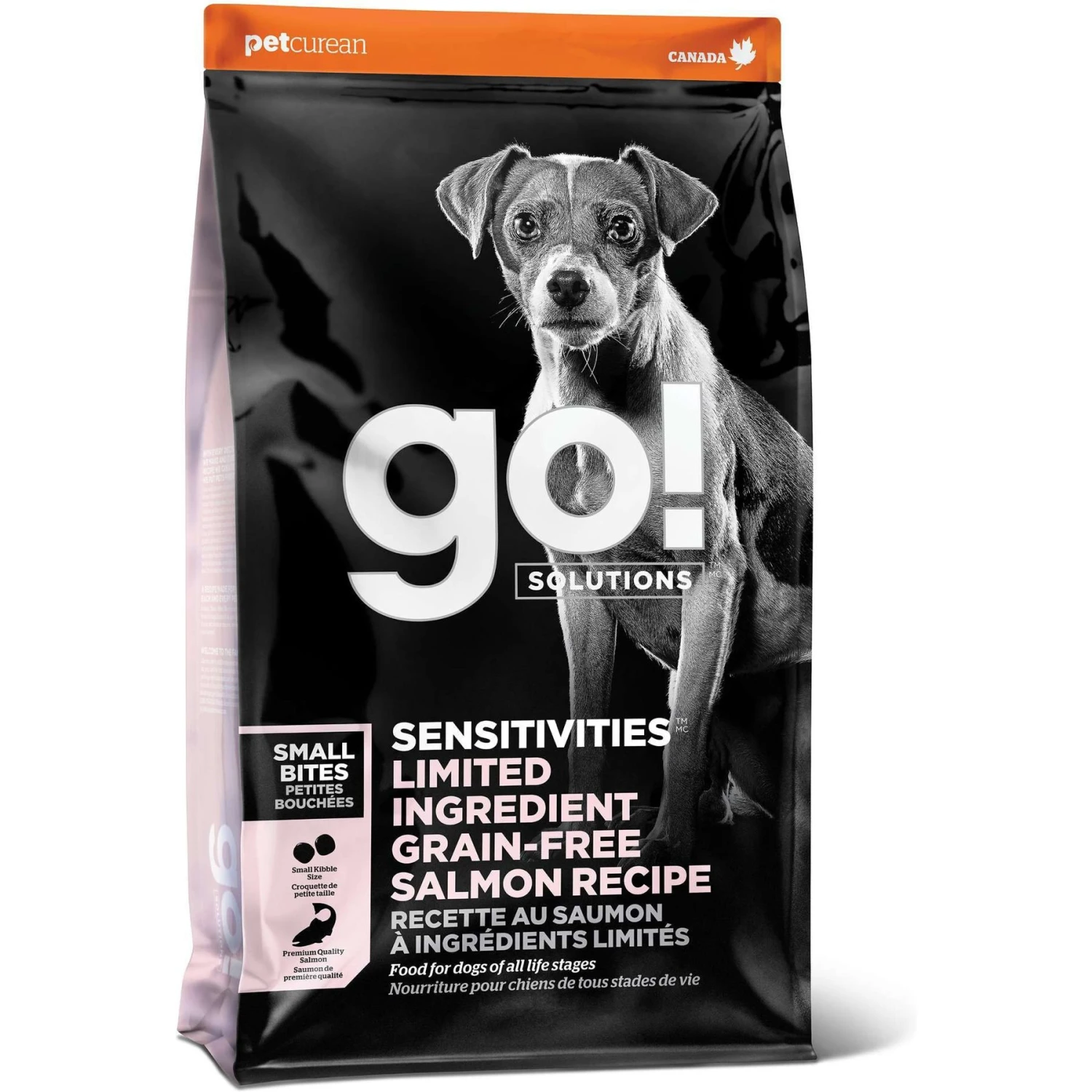 Go! Solutions Small Bites Limited Ingredient Grain-Free Salmon Recipe Dry Dog Food 3 Go! Solutions Small Bites Limited Ingredient Grain-Free Salmon Recipe Dry Dog Food