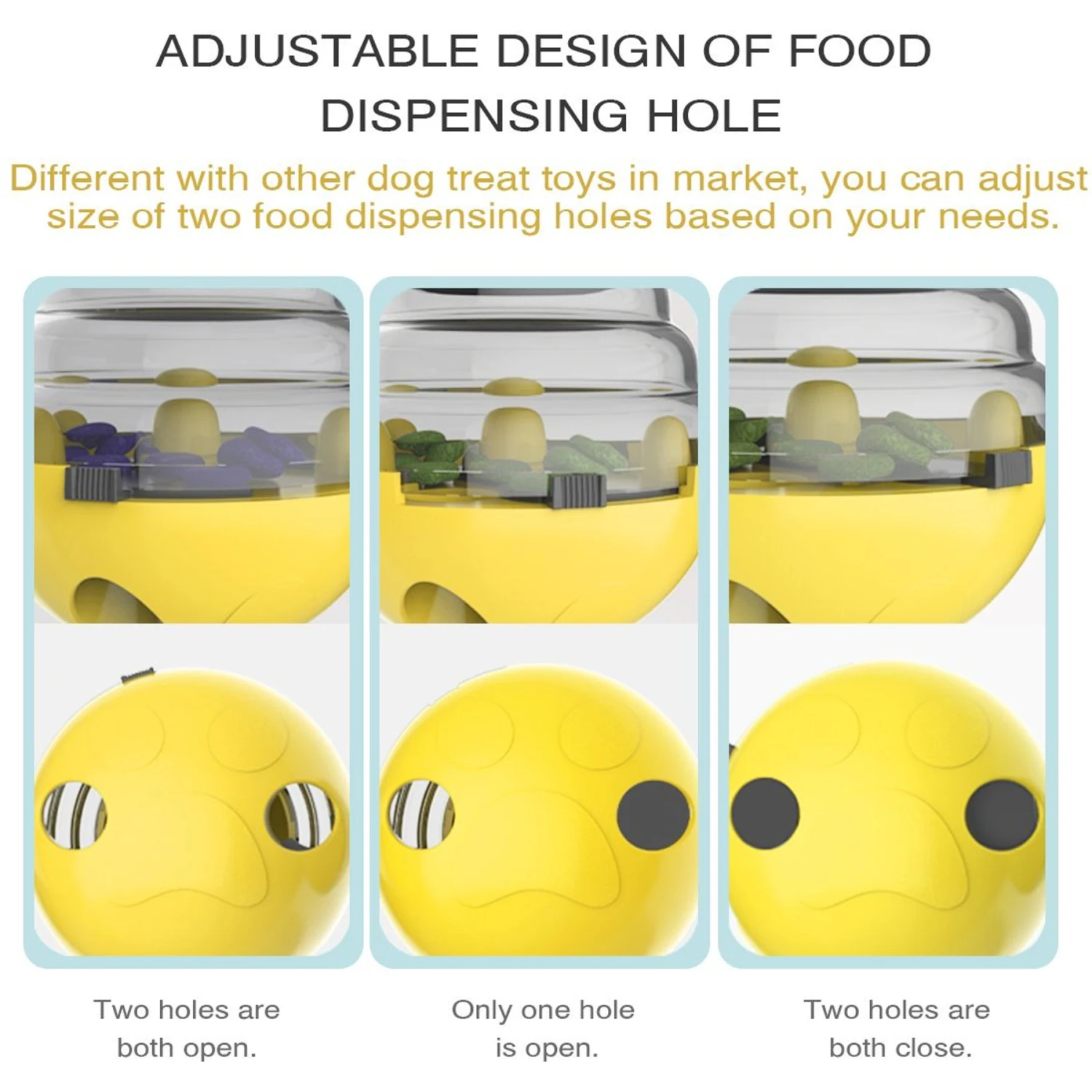 Hanamya Interactive Food/Treats Dispensing Dog Toy 8 Hanamya Interactive Food/Treats Dispensing Dog Toy - Image 6