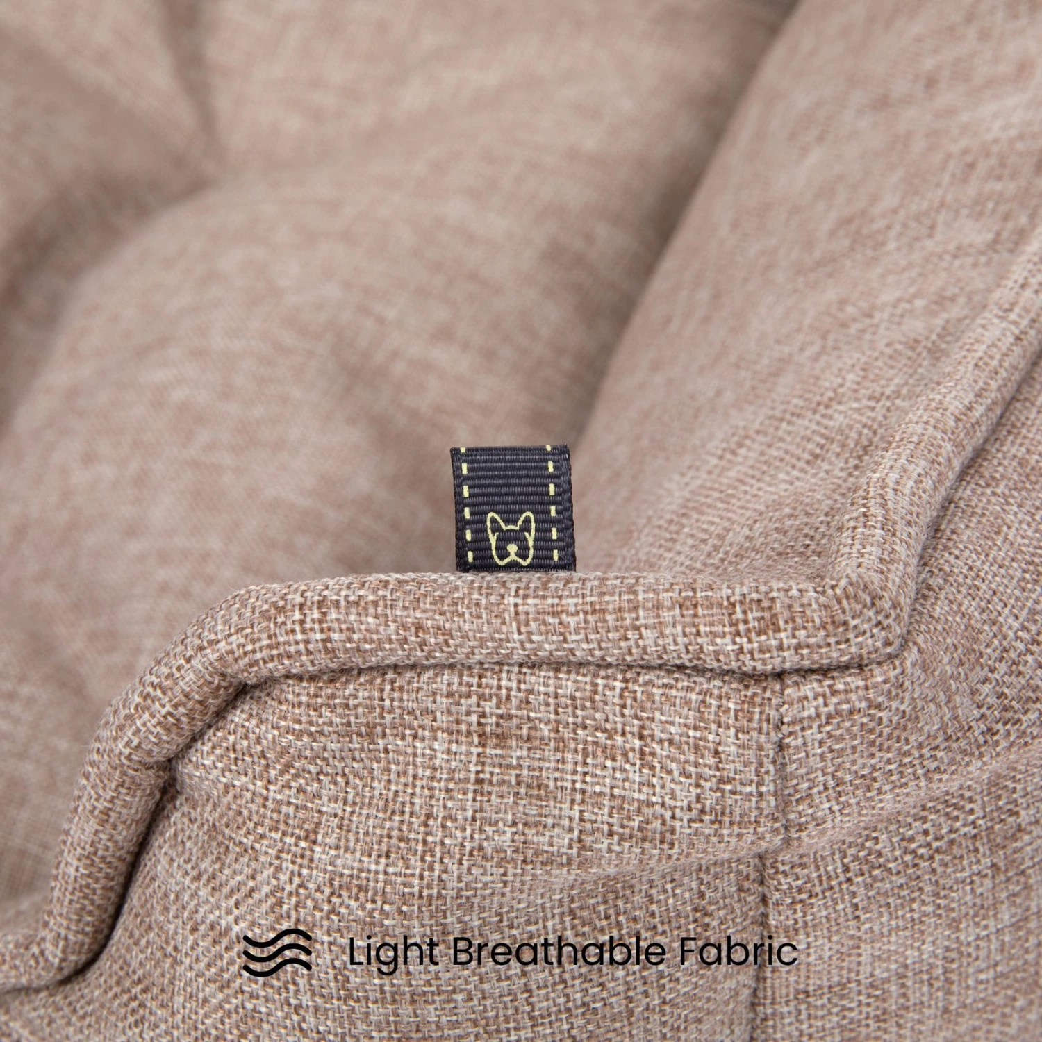 Nandog Poplin Fabric Dog Bed 6 Nandog Poplin Fabric Dog Bed - Image 4