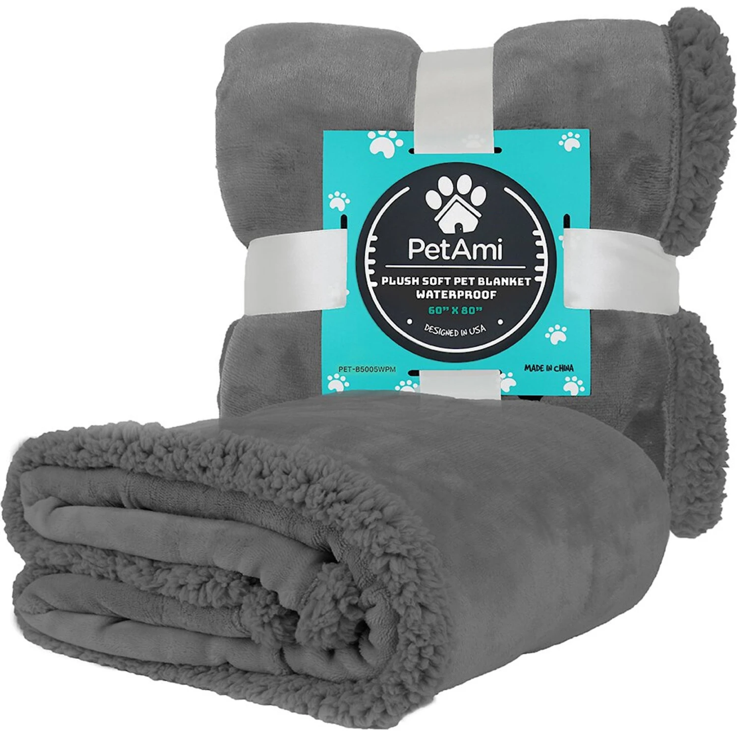 PetAmi Waterproof Reversible Cat & Dog Blanket 4 PetAmi Waterproof Reversible Cat & Dog Blanket - Image 2