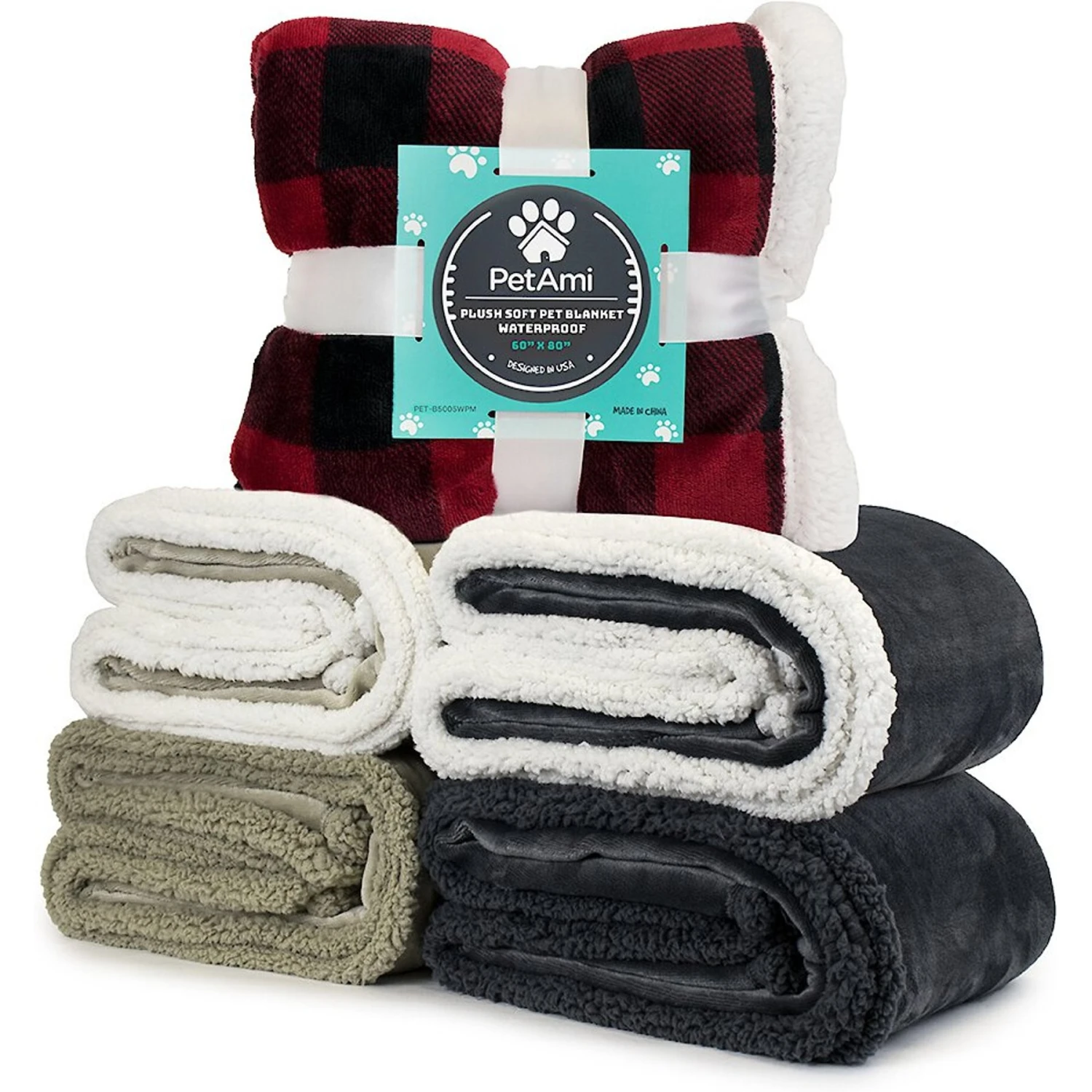 PetAmi Waterproof Reversible Cat & Dog Blanket 9 PetAmi Waterproof Reversible Cat & Dog Blanket - Image 7