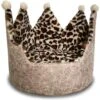 Precious Tails Leopard Crown Bolster Cat & Dog Bed -Blue Buffalos Shop 327010 MAIN. AC SS1800 V1631893622