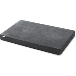 Zinus Green Tea Dog Bed, Dark Grey, 4-in