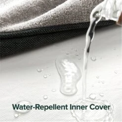 Zinus UltraPlush Green Tea Dog Bed, Grey, 5-in -Blue Buffalos Shop 327439 PT3. AC SS1800 V1631617269