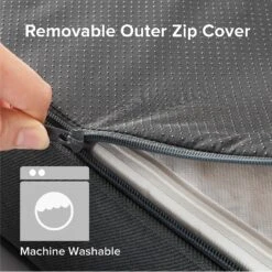 Zinus UltraPlush Green Tea Dog Bed, Grey, 5-in -Blue Buffalos Shop 327439 PT4. AC SS1800 V1631592685