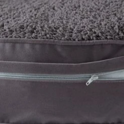 Happy Hounds Scooter Deluxe Round Pillow Dog Bed With Removable Cover, Gray -Blue Buffalos Shop 328581 PT5. AC SS1800 V1631157706