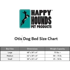 Happy Hounds Otis Orthopedic Pillow Dog Bed With Removable Cover, Gray -Blue Buffalos Shop 328585 PT1. AC SS1800 V1631137880
