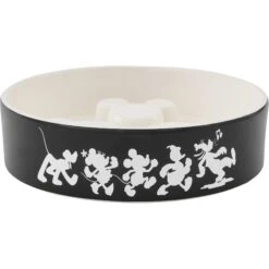 Disney Mickey Mouse Slow Feeder Dog & Cat Bowl