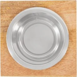 Frisco Premium Wood Elevated Single Dog & Cat Bowl 13 Frisco Premium Wood Elevated Single Dog & Cat Bowl -Blue Buffalos Shop 331493 PT4. AC SS1800 V1657656892