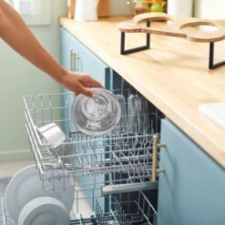 Frisco Premium Wood Elevated Bone Shape Stainless Steel Double Diner Dog & Cat Bowl, 3 Cup -Blue Buffalos Shop 331497 PT6. AC SS1800 V1657656892