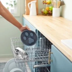 Frisco Silicone Stainless Paw Steel Slow Feeder Dog & Cat Bowl -Blue Buffalos Shop 331528 PT6. AC SS1800 V1657656874