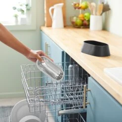 Frisco Long Eared Breed Stainless Steel Dog Bowl, Black, 2 Cup 12 Frisco Long Eared Breed Stainless Steel Dog Bowl, Black, 2 Cup -Blue Buffalos Shop 331530 PT6. AC SS1800 V1657656874