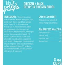 Tiki Dog Aloha Petites Chicken & Duck Recipe In Chicken Broth Wet Dog Food, 3-oz Cup, Case Of 4 -Blue Buffalos Shop 333558 PT2. AC SS1800 V1633388236