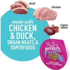 Tiki Dog Aloha Petites Chicken & Duck Recipe In Chicken Broth Wet Dog Food, 3-oz Cup, Case Of 4 -Blue Buffalos Shop 333558 PT3. AC SS1800 V1633397549